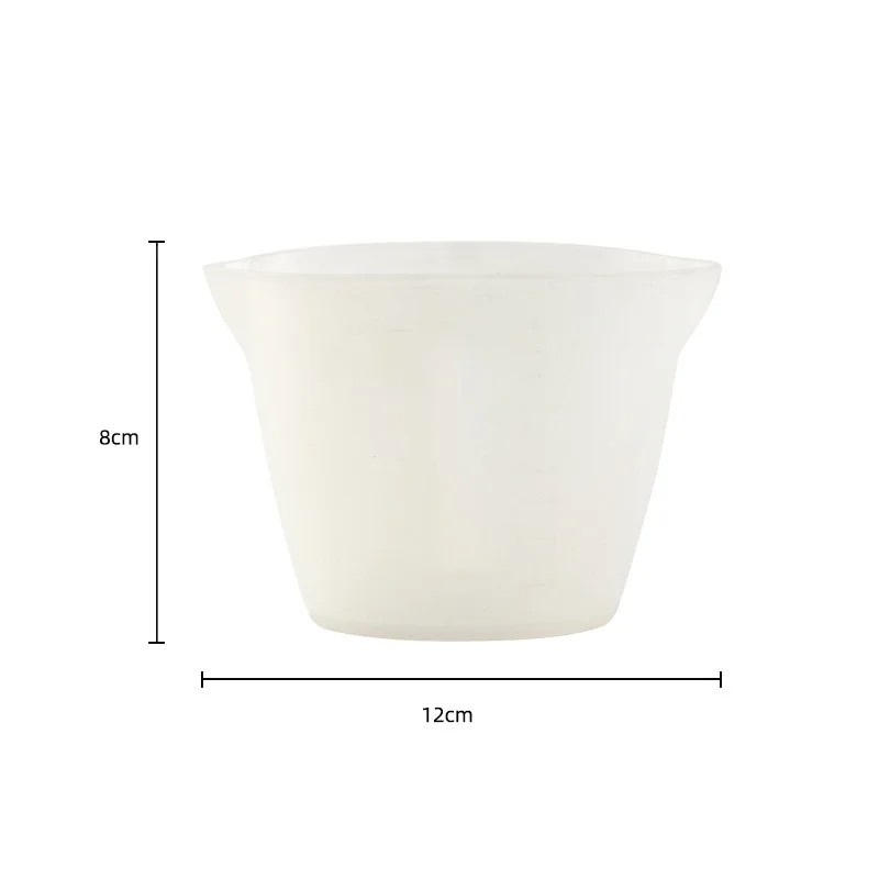 250ml And 500ml Cups Silicone Measuring Cups Chocolate Melting Cups Measuring Cups High Temperature Resistance