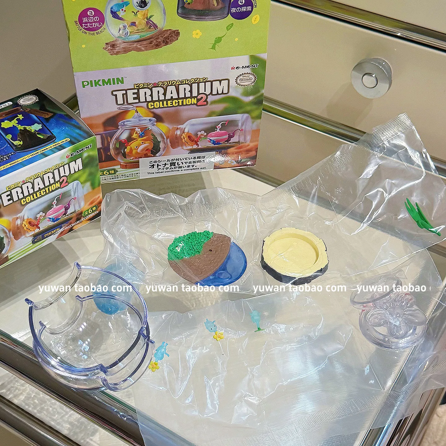 Koleksi Re-Ment PIKMIN Terrari - Terrarium Glass Bottle ulasan dan harga