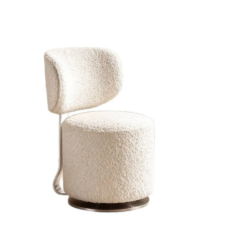 

Retro style rotatable leisure sof a chair living room balcony bedroom French single c hair