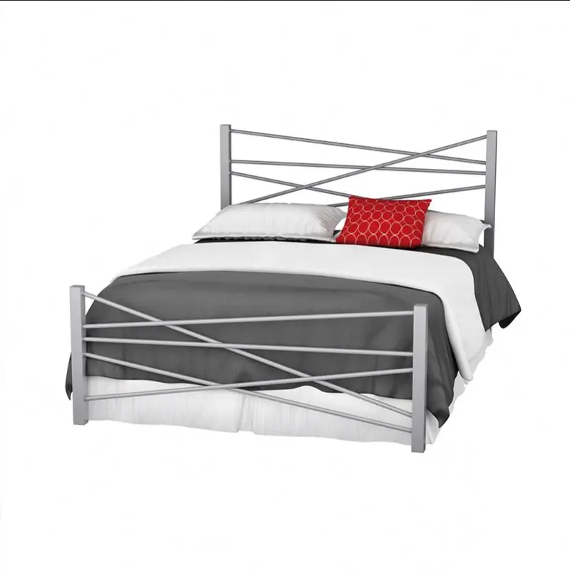 hb-Exquisite European Modern Princess Simple Double Iron Full Size Bed!