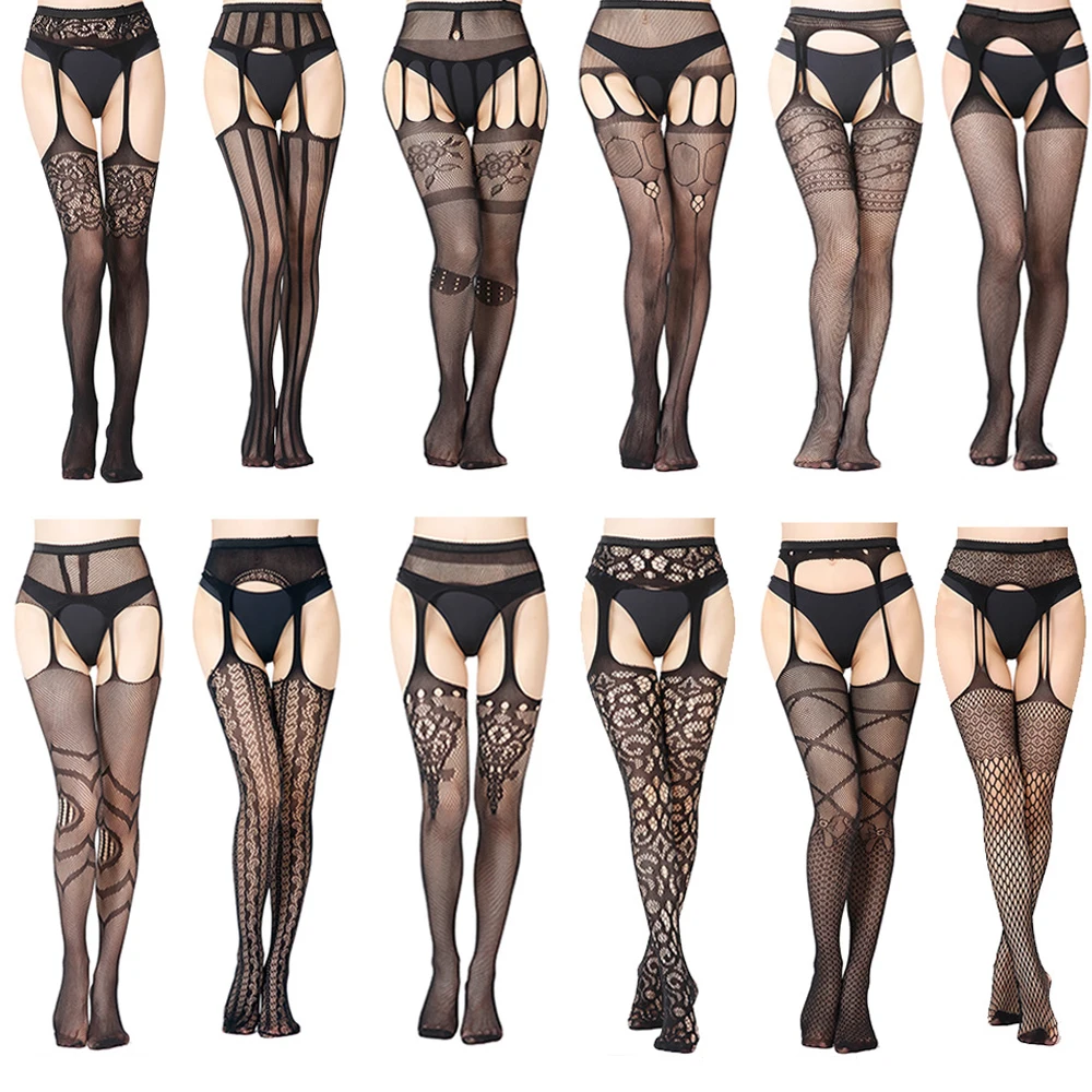 

Ажурные колготки 2020, кружевные пикантные женские чулки высокие сетчатые чулки, женские прозрачные колготки с вышивкой, черное кружевное женское белье,чулки для секса,чулки женские, чулки сексуальные,колготки для