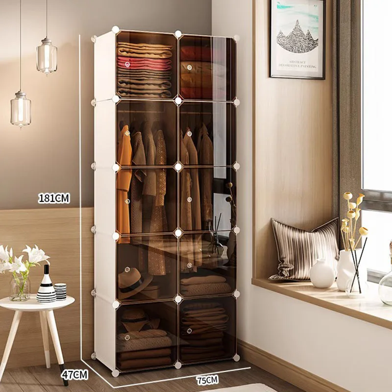 Display Door Wardrobe Bedroom Clothes Storage Partitions Closet Minimalist Nordic Watches Modern Guarda Roupa Salon Furniture