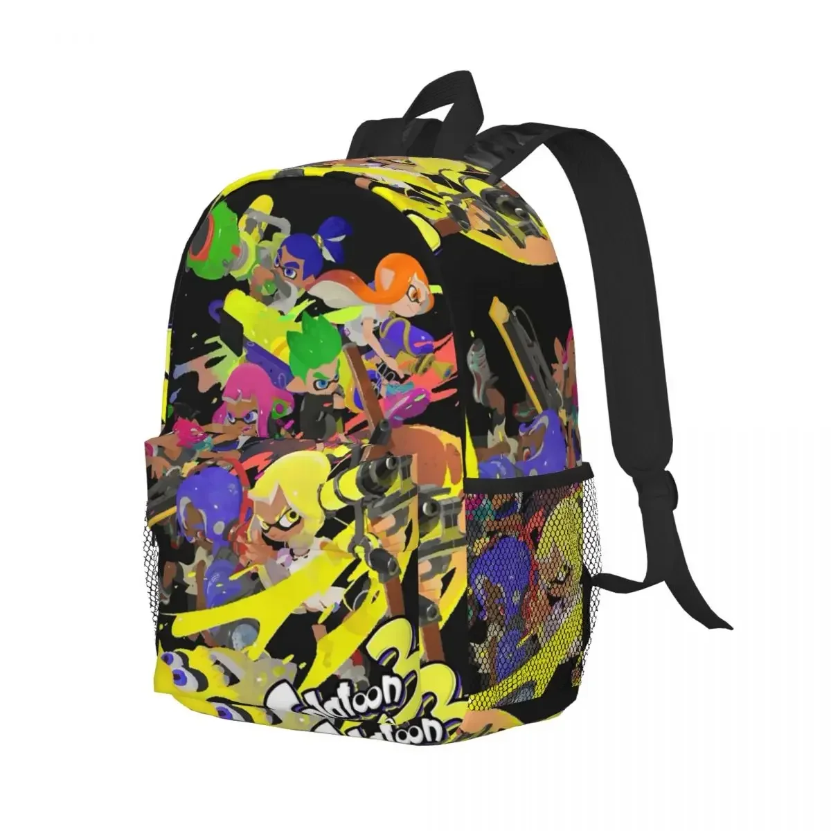 Cred Ectowoomy On Twit Splatoon 3 Ransel Game Tas Buku Siswa Laki-laki Perempuan Tas Sekolah Anak Tas Bahu Laptop untuk Pria Wanita