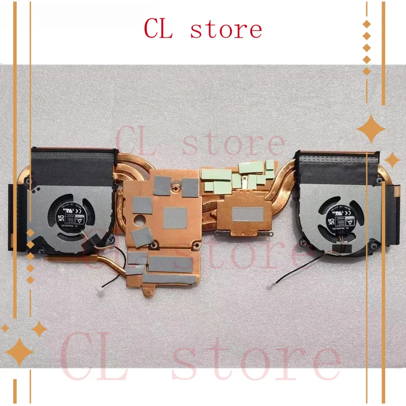 

98% новый кулер для ноутбука, процессора, графического процессора, вентилятор-радиатор для CLEVO Z8 D6 Gaming Medion Schenker 6-31-V15RN-101 RTX40 FCN 12 В P/N:MQA