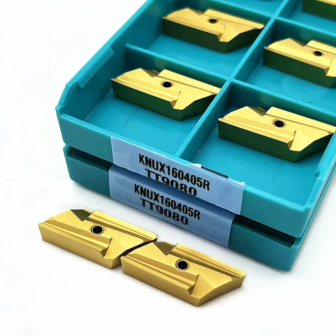 10PCS High quality KNUX160405R KNUX160405R TT9080 carbide inserts, metal turning tools, KNUX 160405R TT9080 stainless steel