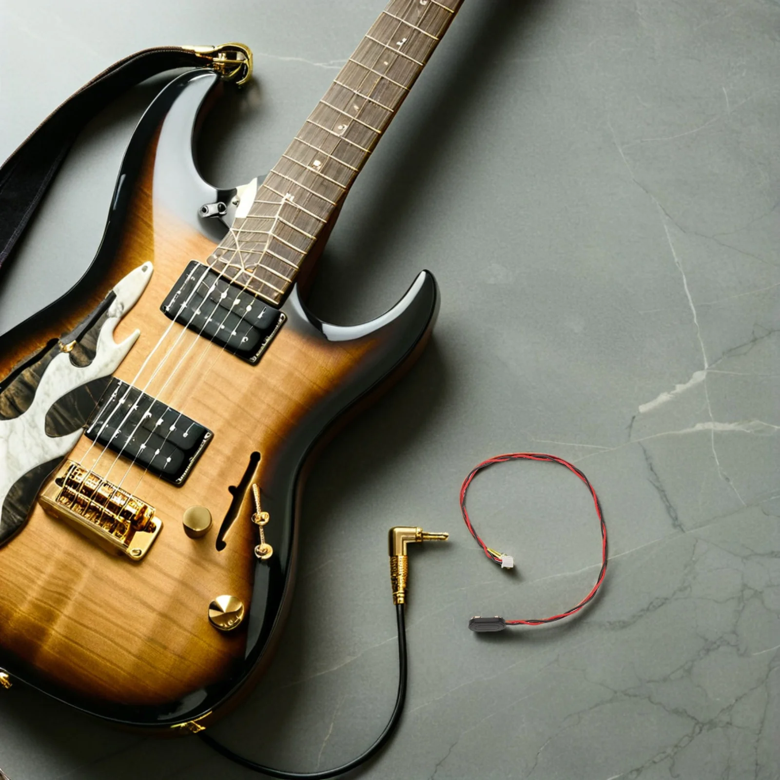 8 قطعة 9 فولت المفاجئة موصل I-نوع سلك محول 300 مللي متر حياة طويلة كليب ل المهنية لاقط الصوت حامل سهلة التركيب