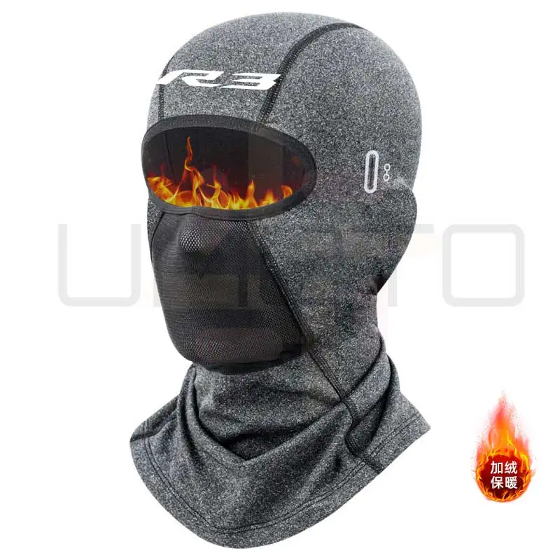 for yamaha r3 Motorcycle Balaclava Thermal Winter Hat Cycling Full Face Mask Warm