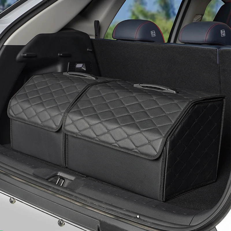 Car Interior Folding Trunk Box Organizer Tidying Storage Bag For Suzuki Jimny Swift Grand Vitara Ignis Kizashi SX4 Scross Alivio