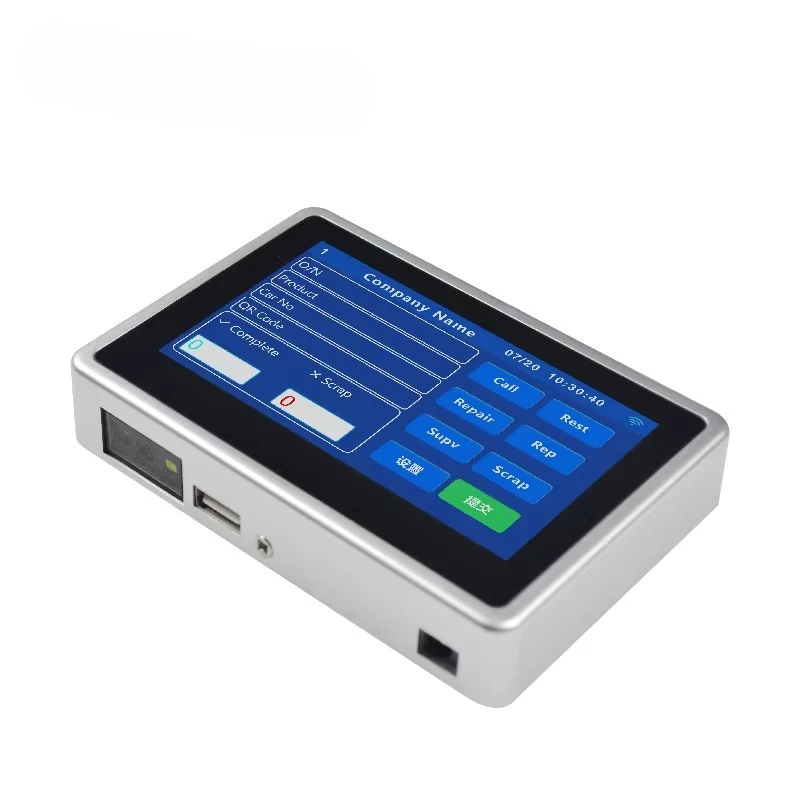 Dispositivo de adquisición de datos de estación de trabajo automatizado por computadora integrada ET400S |   Sistema inteligente de informes de inventario