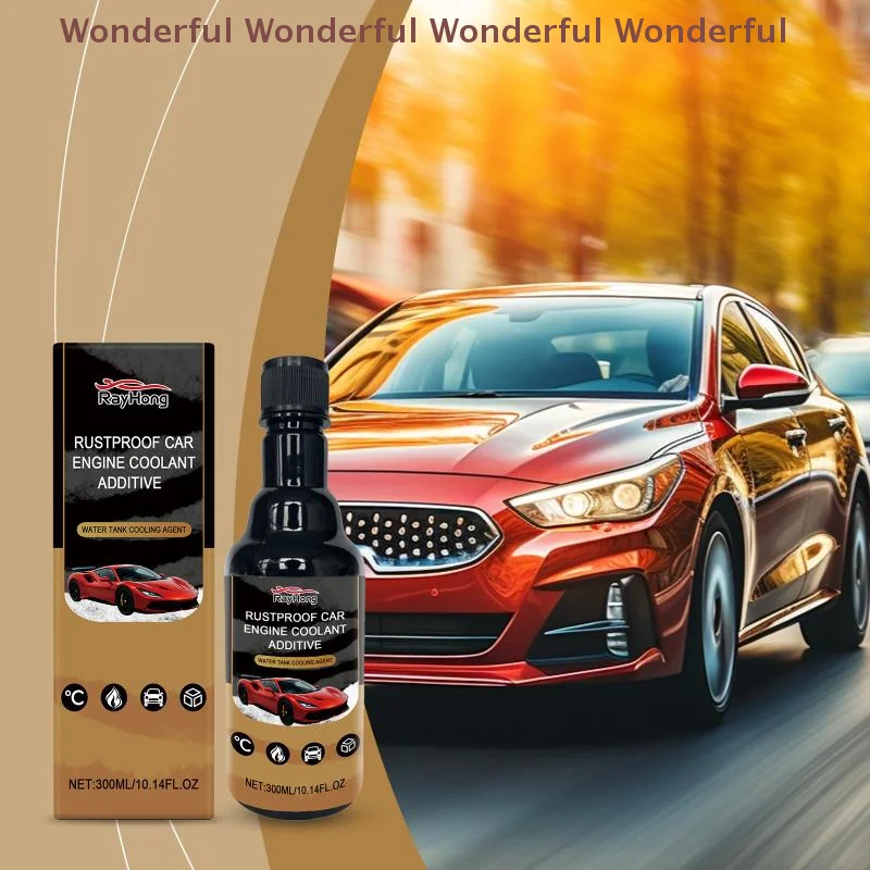 Automotive Engine Cooling Additive 300ml Coolant Maintenance Liquid for High Temperature Protection Commute Use