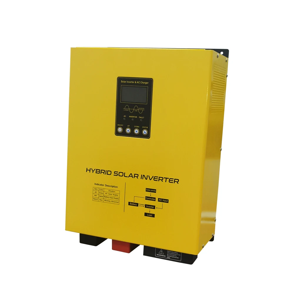 

Hybrid Solar Power Inverter 2kw 3kw 4kw 5kw 10kw On/off Grid Tie Combined With Mppt Solar Charge Controller