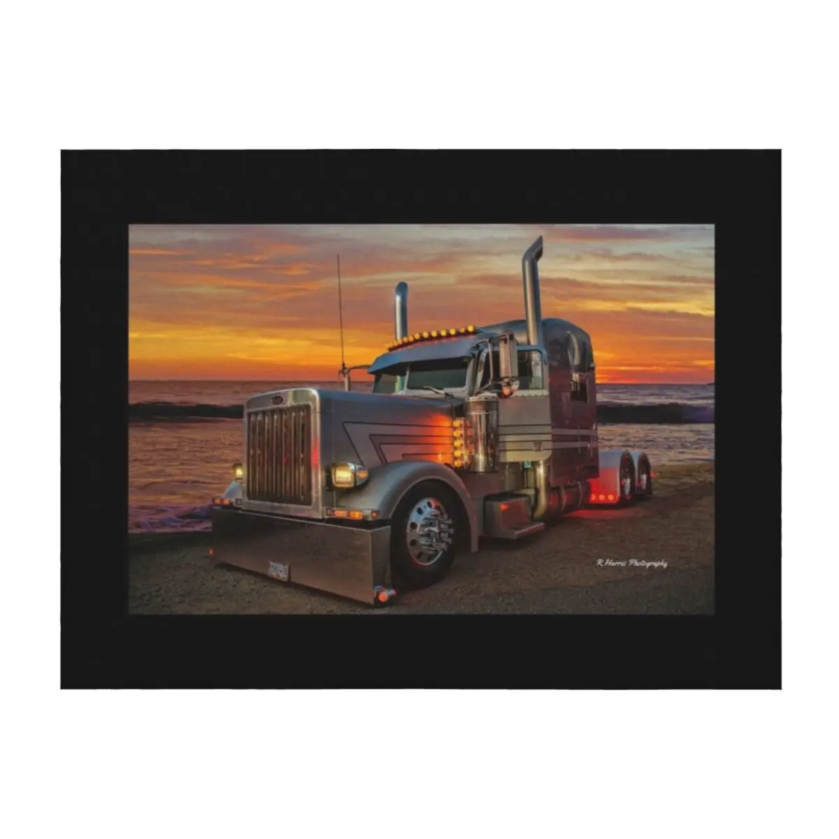 

Серебряное одеяло Peterbilt at Night, одеяла для диванов, модные диваны, рождественские подарки, большие одеяла