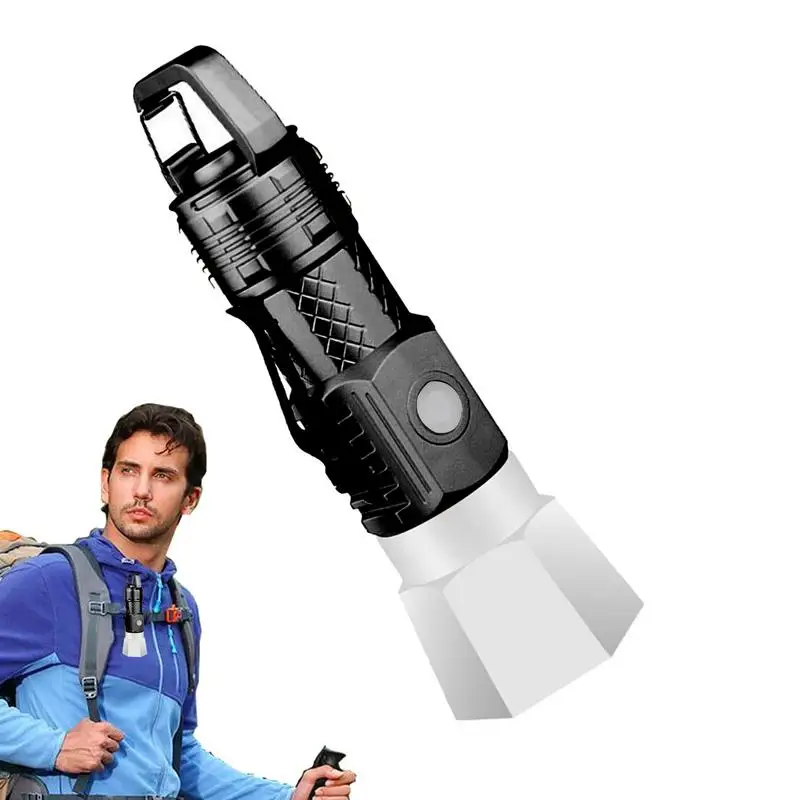 

LED Flashlights High Lumens Multifunctional Portable Flashlight Small Bright Flashlight Practical Camping Flashlight USB