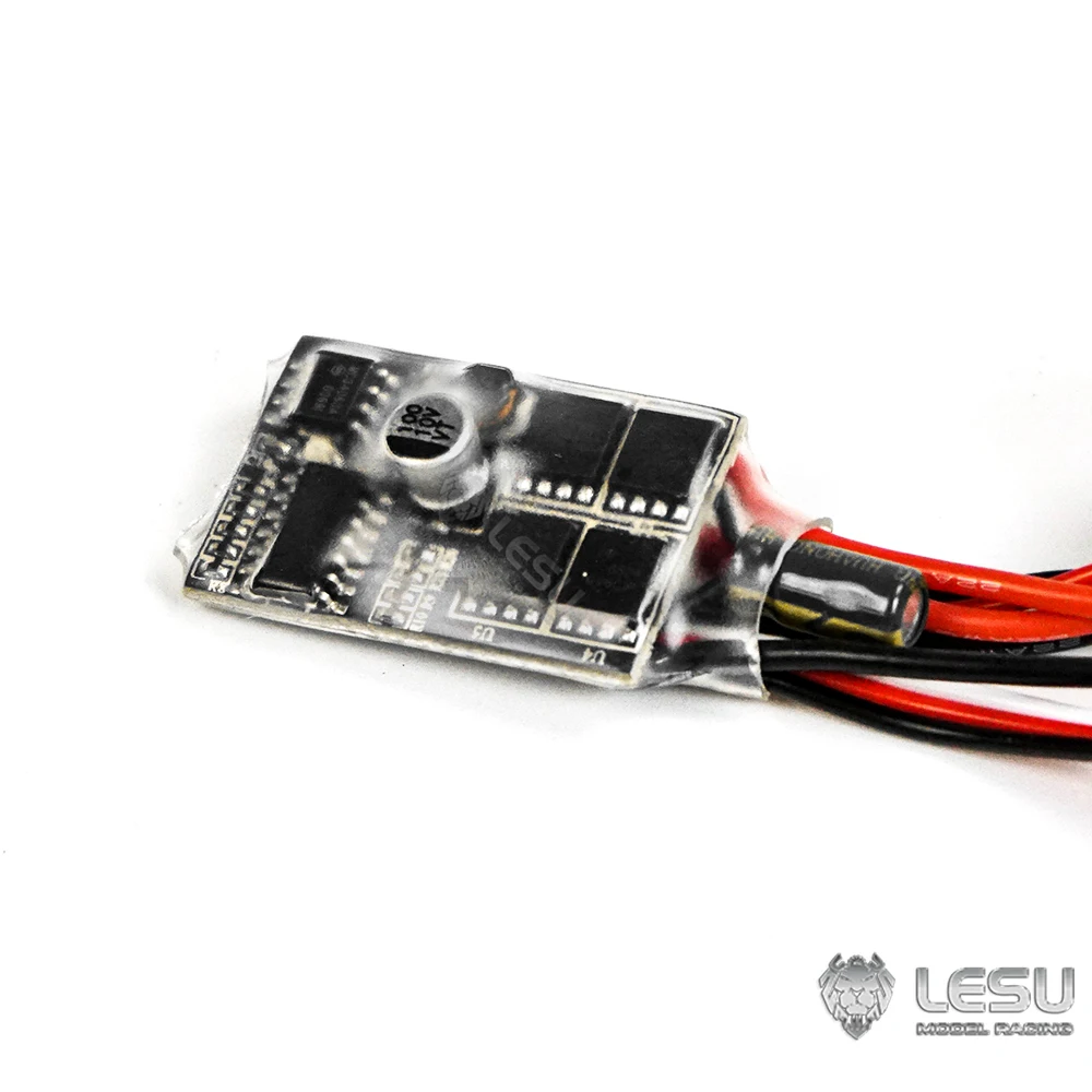 LESU Brushed ESC Limiter for 1/14 RC Hydraulic Truck Electric Construction Cars New Toys for Adult Metal Spare Parts TH22569