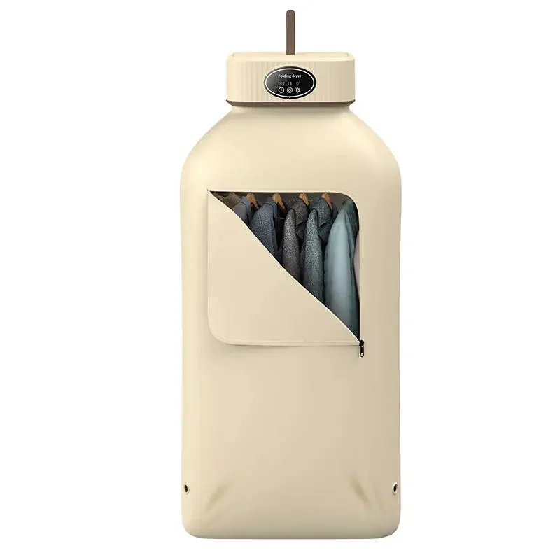 مجفف ملابس محمول، مجفف منزلي صغير قابل للطي، ملابس سريعة الجفاف مناسبة للسفر العائلي في الشقة RV