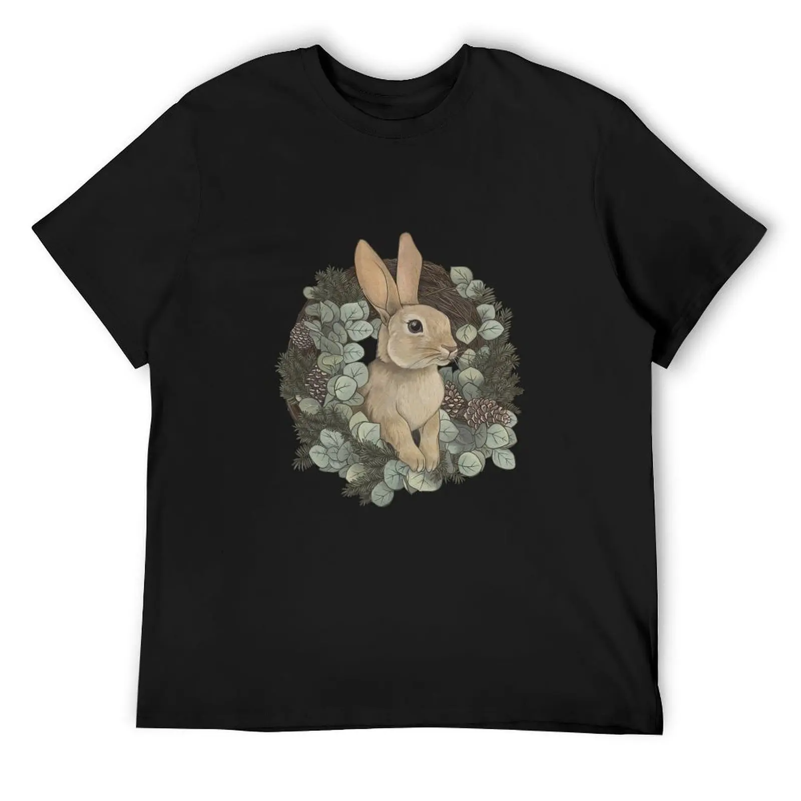 

Winter Rabbit T-Shirt cute tops customs plus size tops luxury clothes men