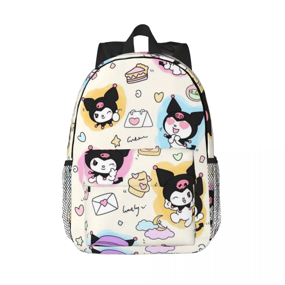 

Kuromi Printed Lightweight Casual Schoolbag For School, Outdoor, Shopping, Office 15inch