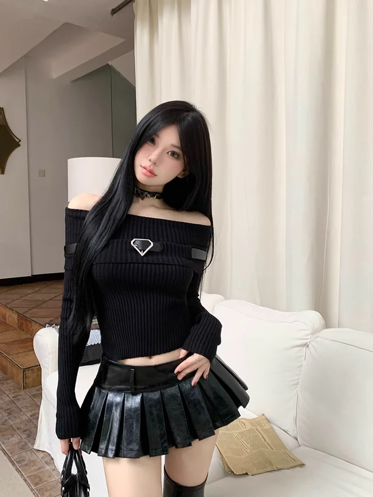 

Sweaters Jumpers Pullovers Women Long Sueter Moricore Urban Y2K Fashion Fringe Nature Ombre Winter Youth Cultural Cozy Aesthetic