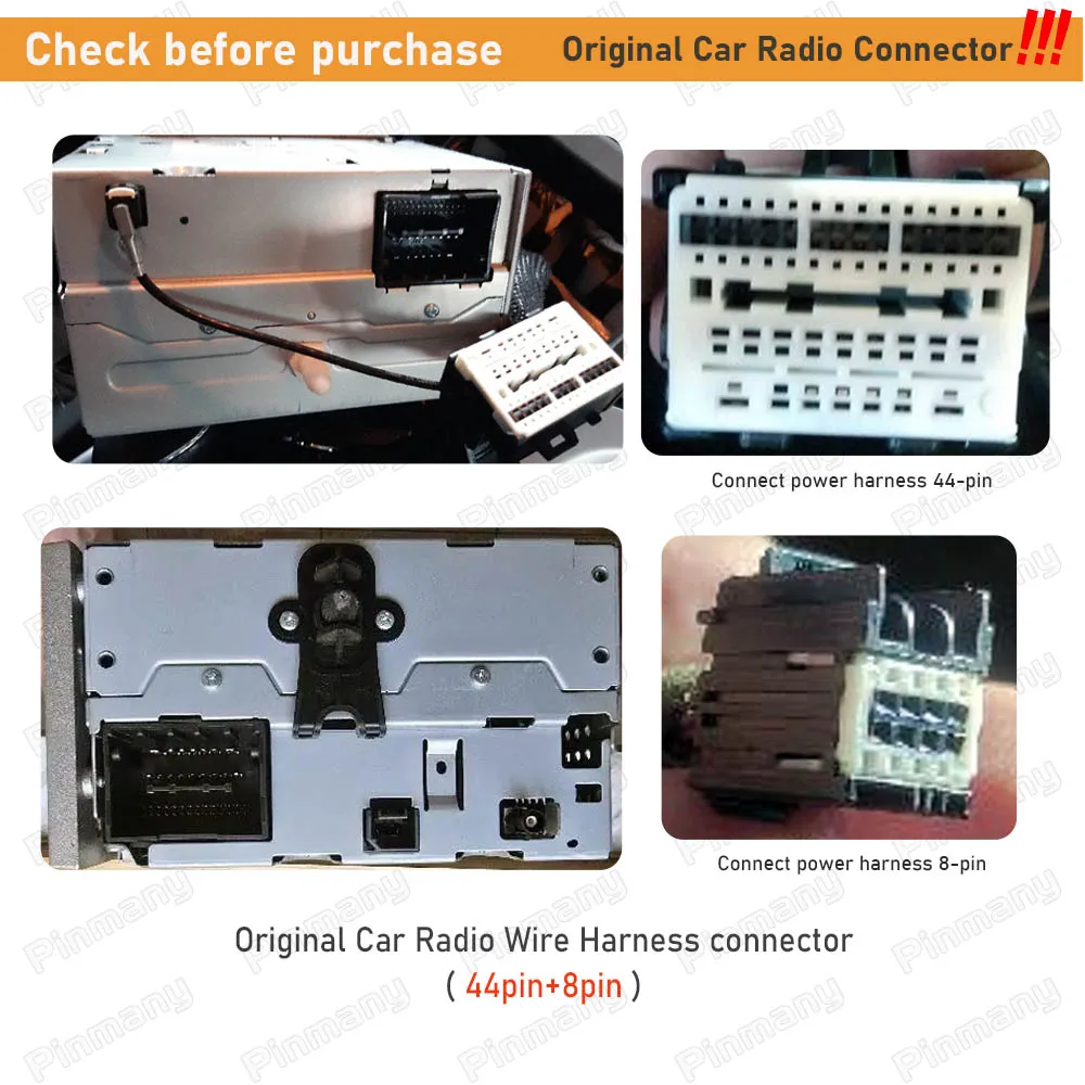 Car Radio Cable Wire Harness CANBus Decoder for Chevrolet Cruze