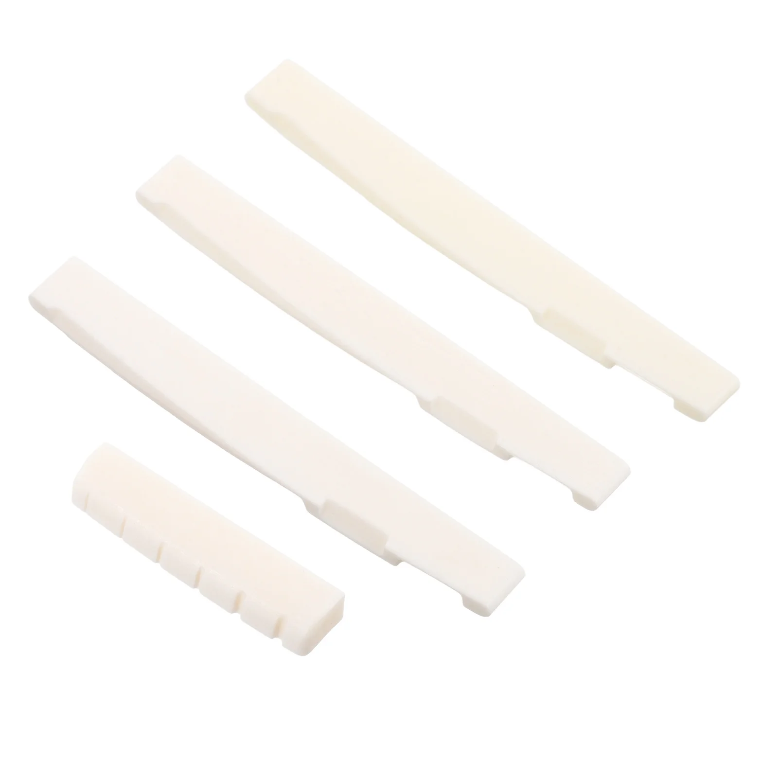 

1Set Ox Bone Guitar Saddle Nut Acoustic Folk Guitar Replacement Parts Boost Resonance Reduce Friction Enhance Sound Effect
