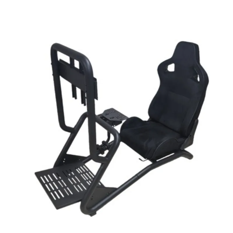 Racing Emulator Bracket Game Steering Wheel Racing Seat Brackets Adjustable Angle Gear Automobiles Driving Simulator Accessories