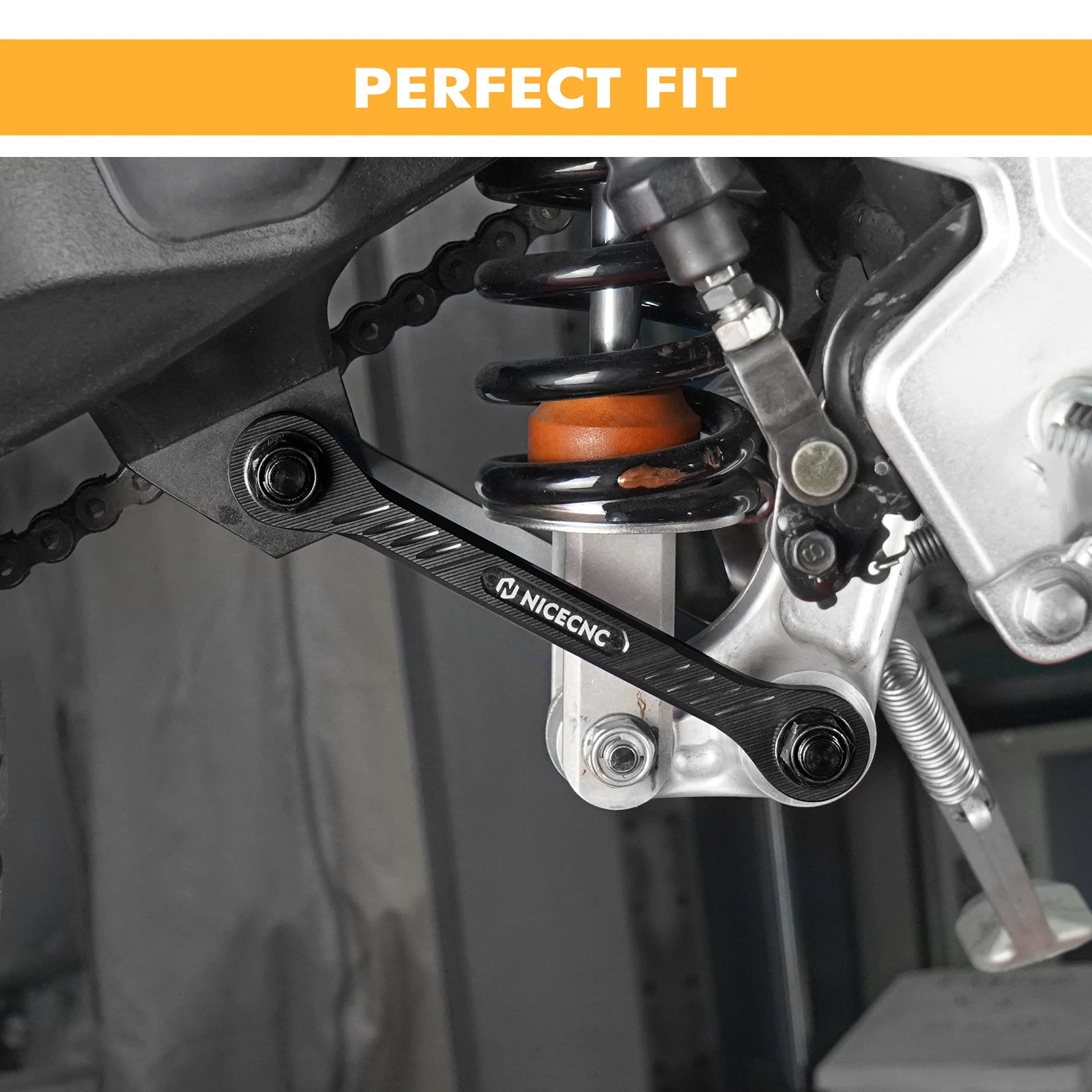 Perno de suspensión de choque para motocicleta, enlace de bajada de 1,5 "para Yamaha Tenere 700 Tenere700 Rally Edition 2019 2020 2021 2022 2023 2024