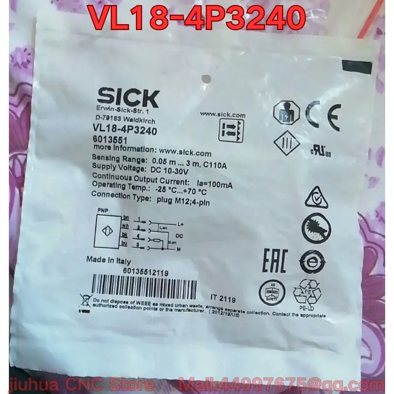 

New VL18-4P3240 photoelectric sensor