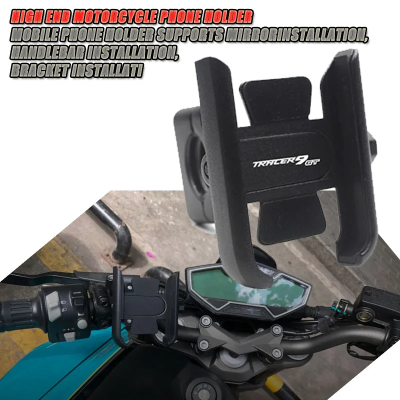 For  Tracer 9 GT Tracer9 Tracer 9gt 2021 2022 2023 Motorcycle Mobile phone holder,Handle Holder,Mirror Holder,GPS Holder