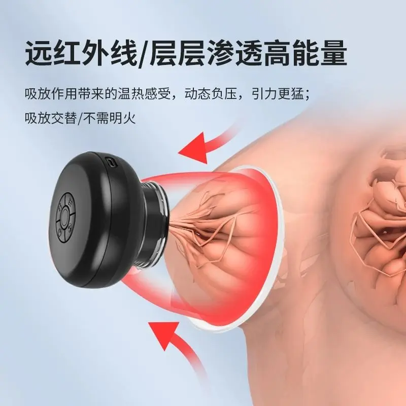 Breast beauty instrument Chest massager electric postpartum breast lift Breast massage students chest lift magic device