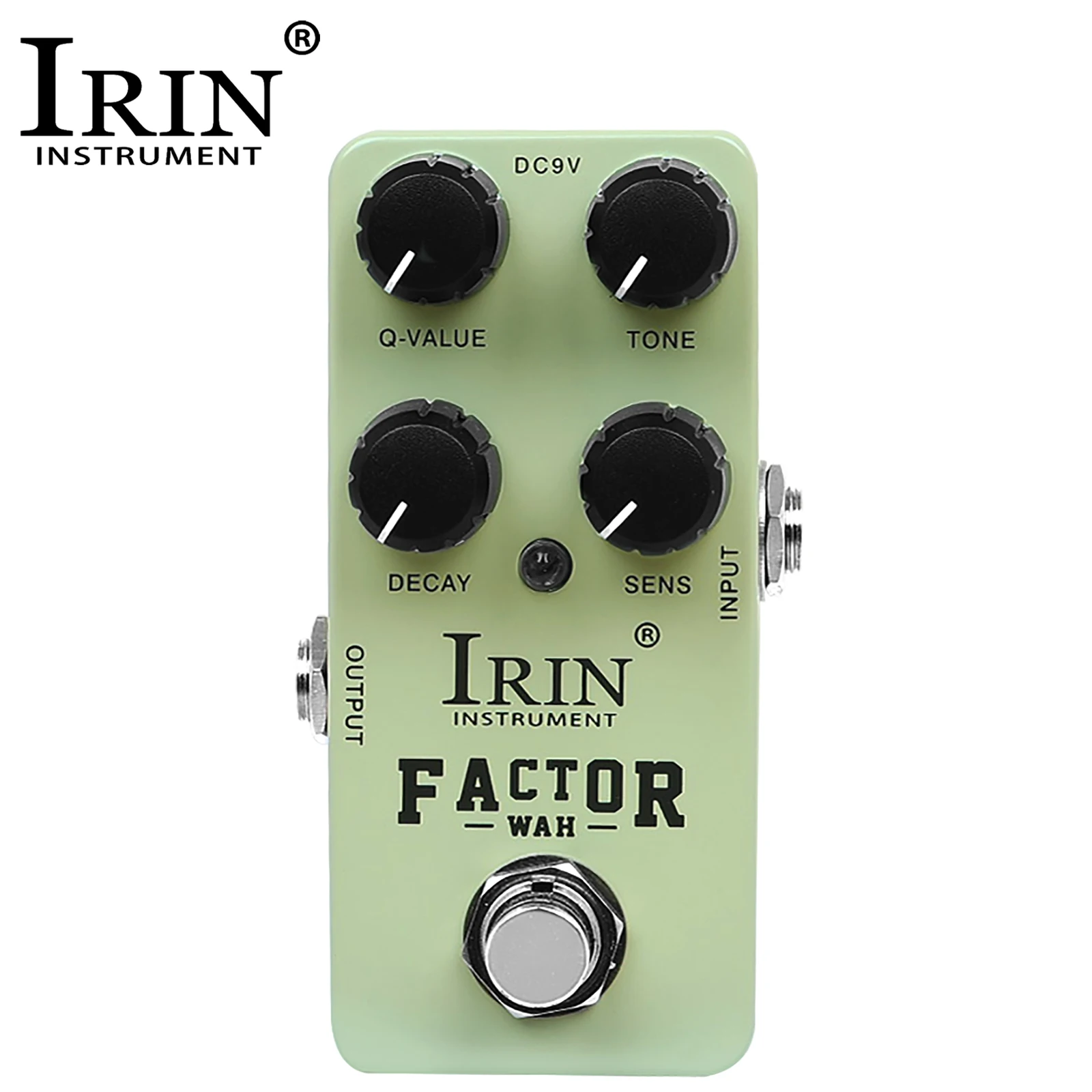 

IRIN RS-28 Electric Guitar Effect Pedal Factor Wah Effect Pedal True Bypass Mini Single Guitar Pedal Guitar Accessories & Parts