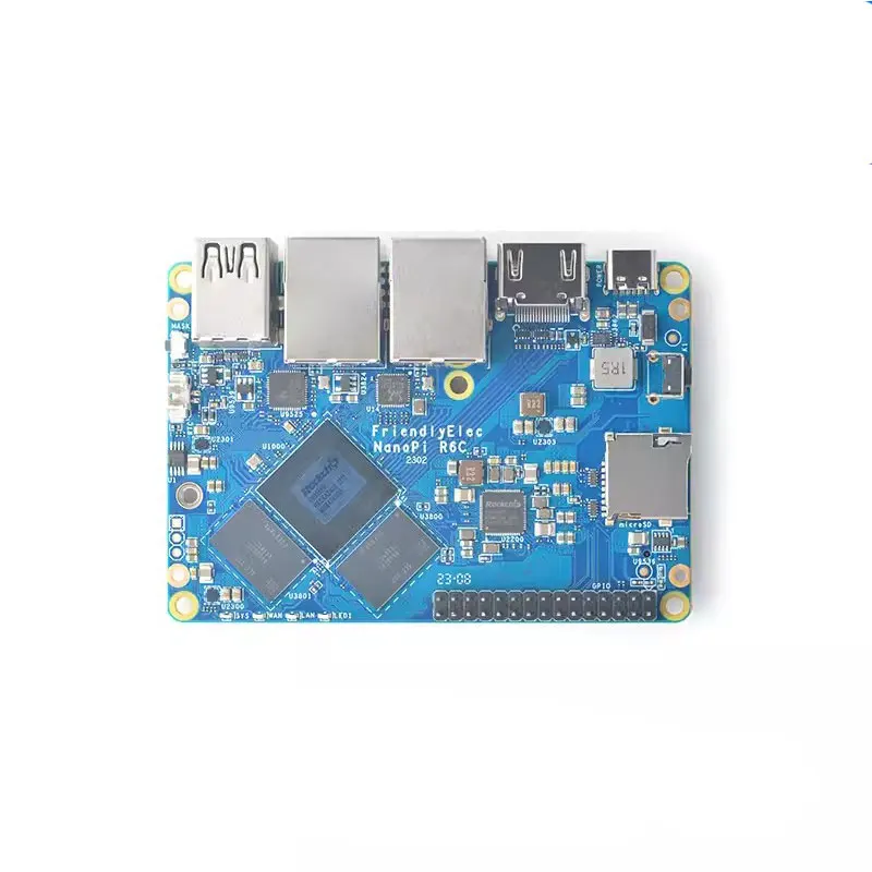 NanoPi R6C Routing Development Board 2.5G Gigabit RK3588S 4GB / 8GB RAM 32GB eMMC SSD expansion