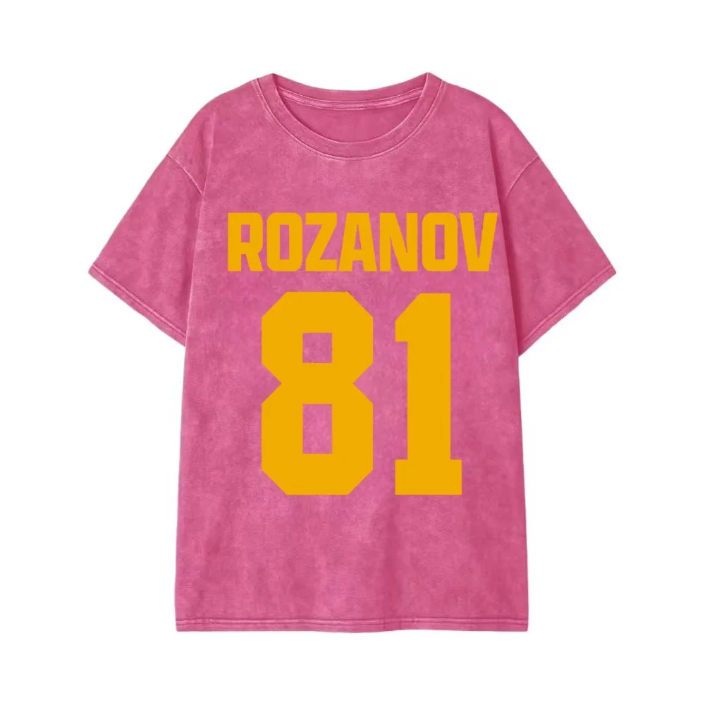 

Футболка мужская 2026 Cotton Vintage Washed Heated Rivalry Ilya Rozanov 81 Boston Raiders, Scott Hunter, Shane Wash Tees