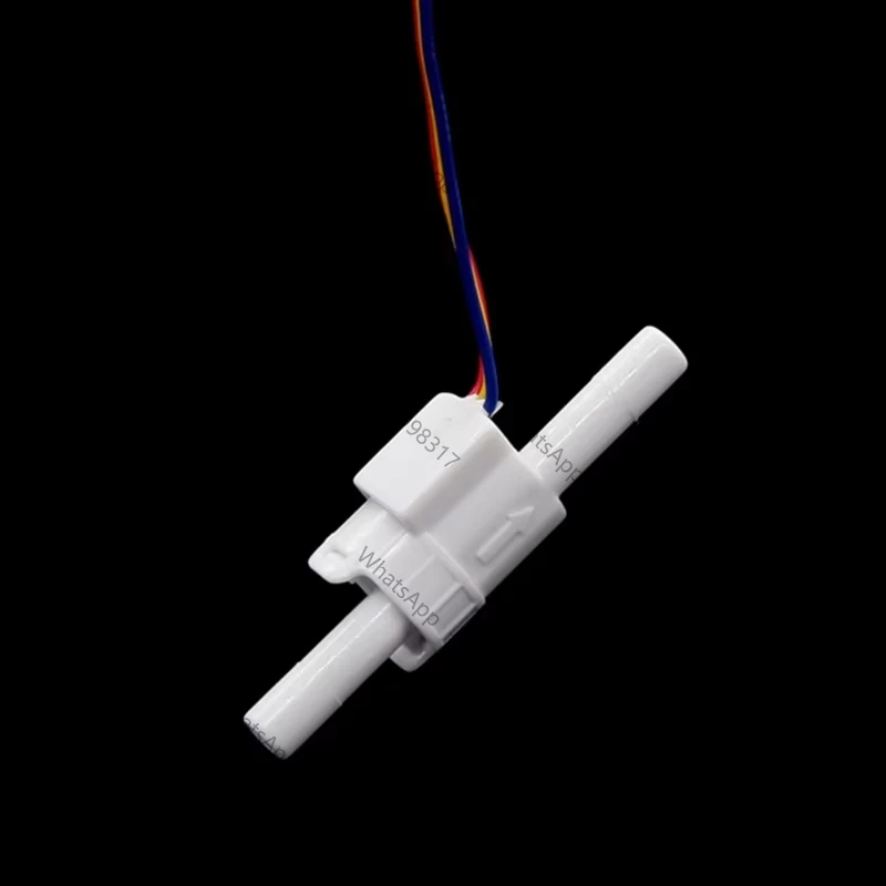 TM02 Hall Effect Water Flow Sensor Pulse Output for Coffee Machine Water Dispenser DC3.5‑24V Inline Mini POM Meter