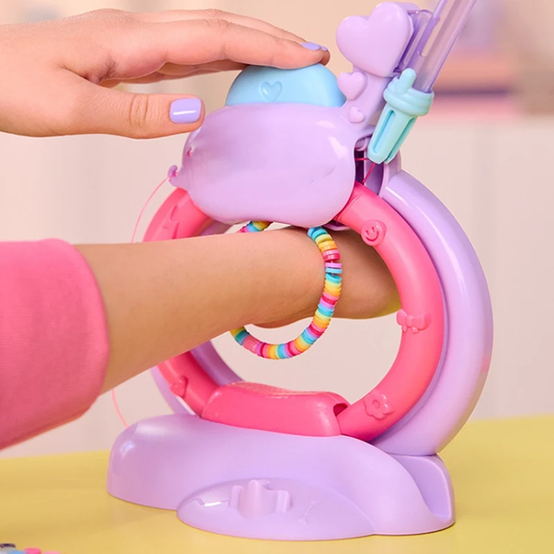 

Bracelet Making Kit Toy for Girls Friendship Arts Crafts Bracelets String Maker Kit for Birthday Present DIY-A23R