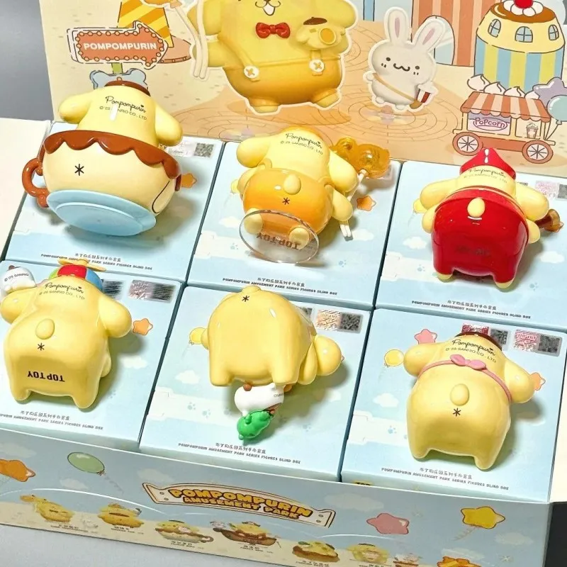 Sanrio Pompompurin Amusement Park Series Blind Box Pudding Dog