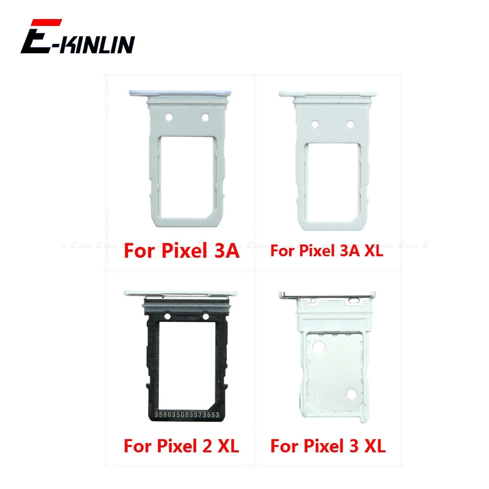 For Google Pixel 2 3 3a XL Sim Card Tray Slot Holder Parts