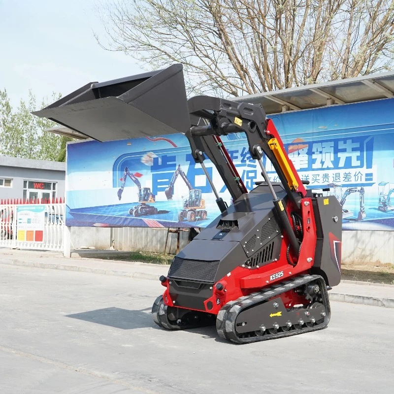 New Mini Track Crawler Skid Steer Loader EPA CE Certified Compact Mini Loader For Farm Construction Landscaping