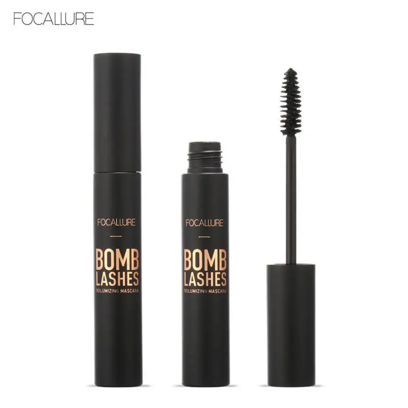 3D Silk Fiber Waterproof Black Mascara Natural Long-wearing Lengthening Eyelashes Extension Tools Makeup Cosmetics