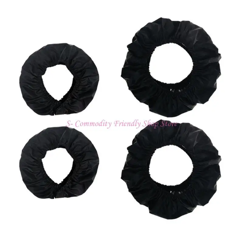 

85AE 2 Pcs Stroller Wheel Dustproof for Protection Cover Baby Stroller Wheel Covers S