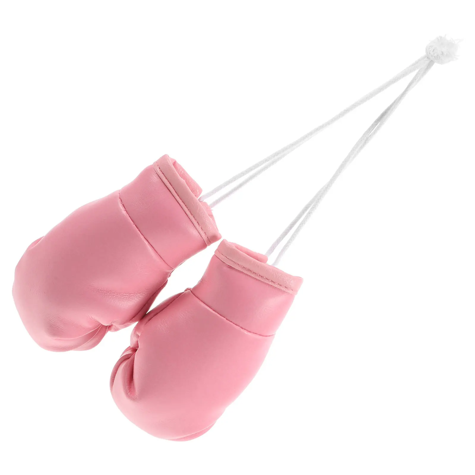 

1 Pair Mini Punching Gloves Keychain Car Hanging Decor For Rearview Mirror Door Wall Ornament Boxing Glove Charm Party Favor