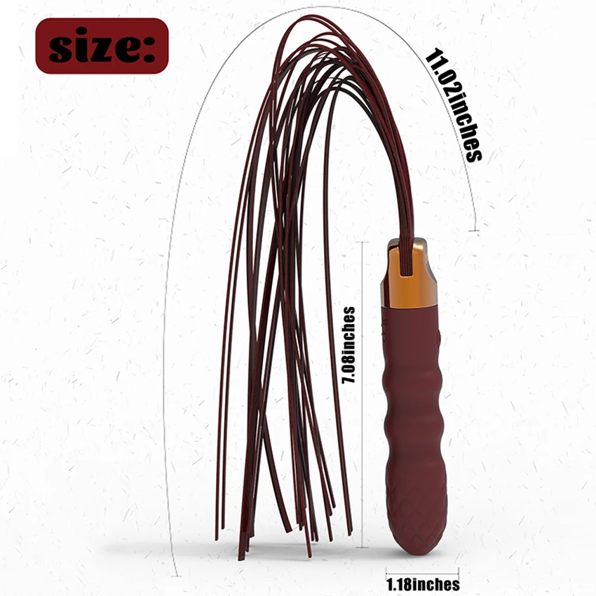 10 Speeds BDSM Slave Whip Vibrators For Women G-spot Clitoris Stimulator Anal Plug Sex Toys for Couples Flirt Adults Game Toys