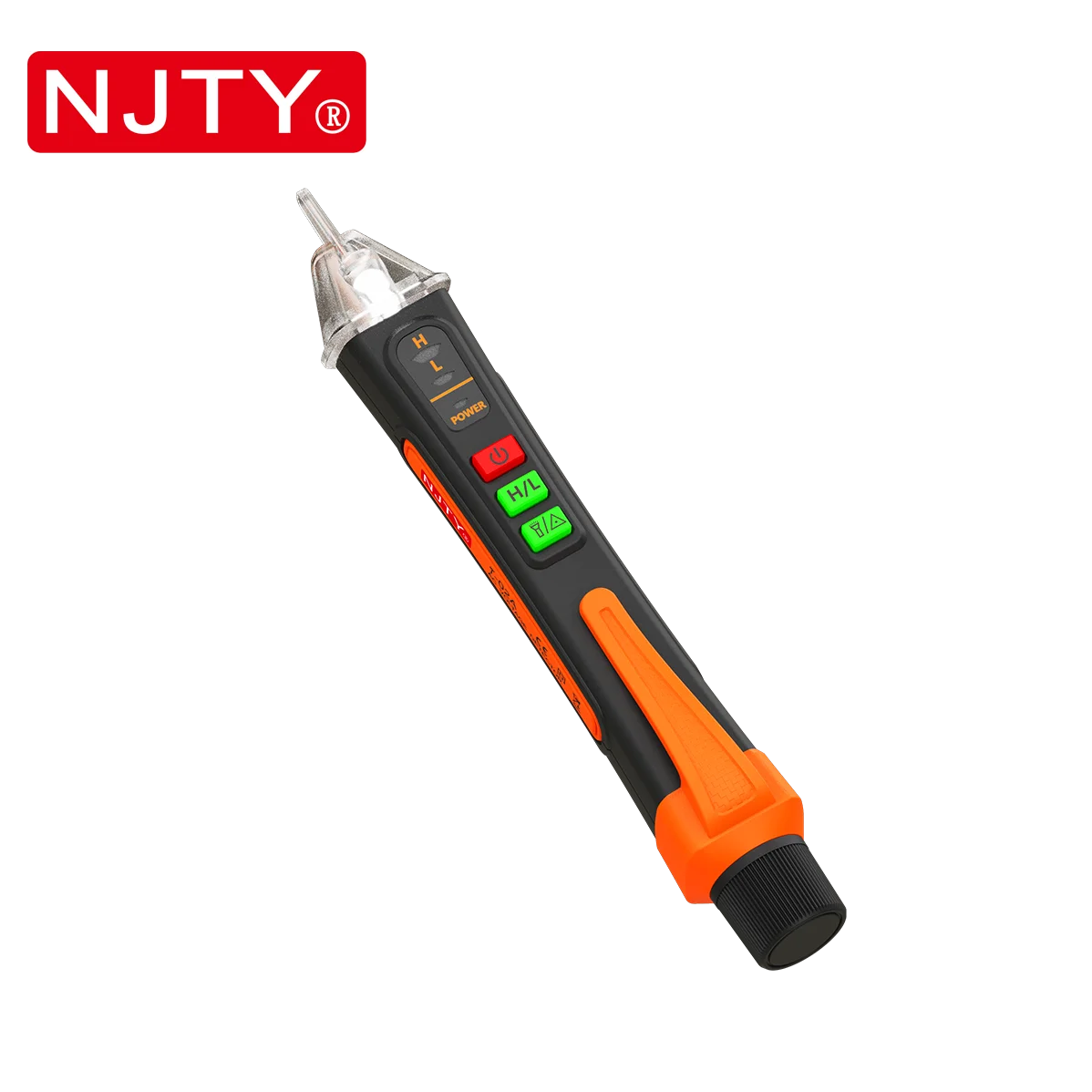 NJTY T02A Rilevatore di tensione Penna elettrica Tester di tensione CA Smart Breakpoint Finder 12-1000 V Senza contatto T02B Trasmissione vocale