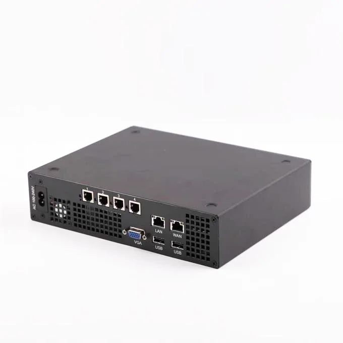 Pbx voip asterisco de 4 puertos con 4 soportes FXO Enlace de voz, IVR, conferencias, grupos de llamadas para pbx ip de fábrica