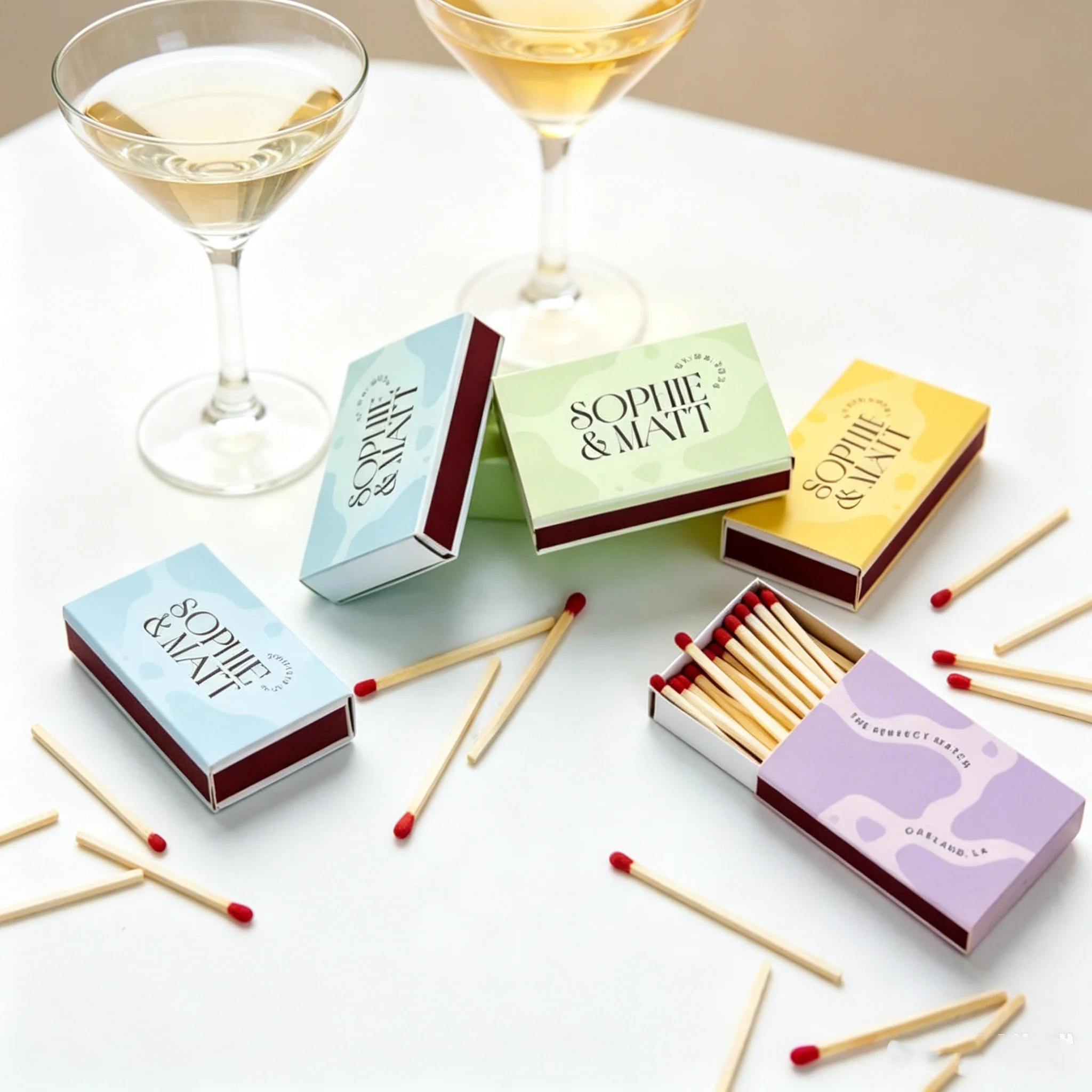 

Custom wedding matchboxes / Bulk party favors / wedding souvenirs / personalized gifts / wedding decor / Custom matches