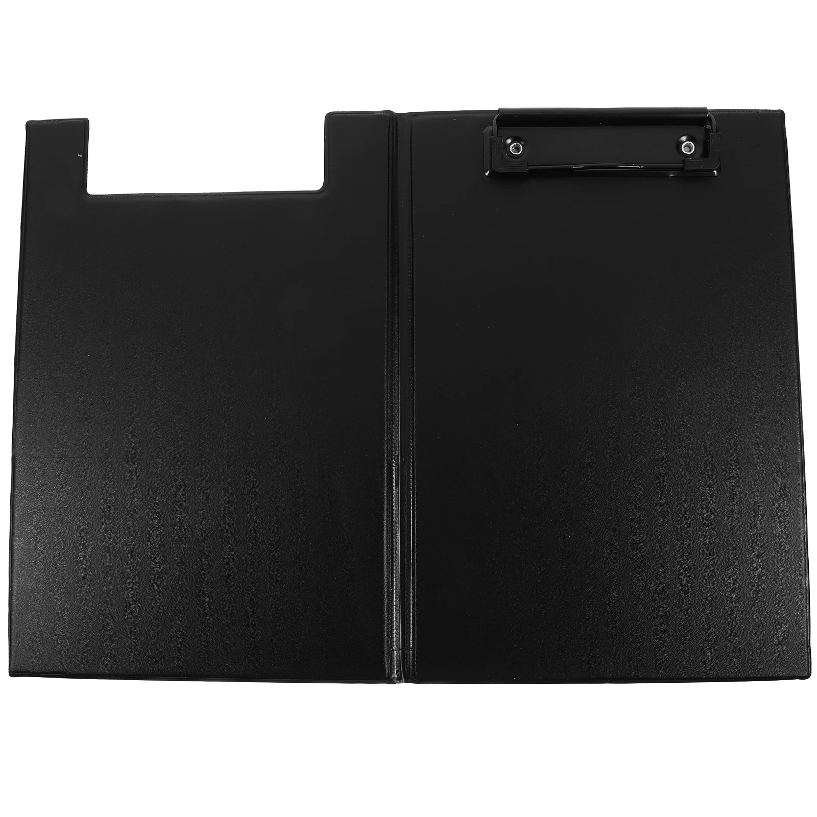 

Clip Boards Clipboard Holder Classroom Metal Students Notebook PU Storage Clipboard With Calculator Organizer Files
