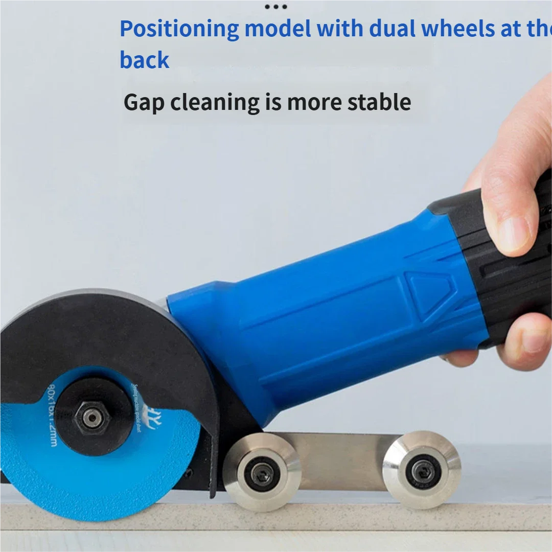 

Легкая портативная электрическая угловая шлифовальная машина для идеальной очистки швов между керамической плиткой и стенами - Эффективная машина для очистки.