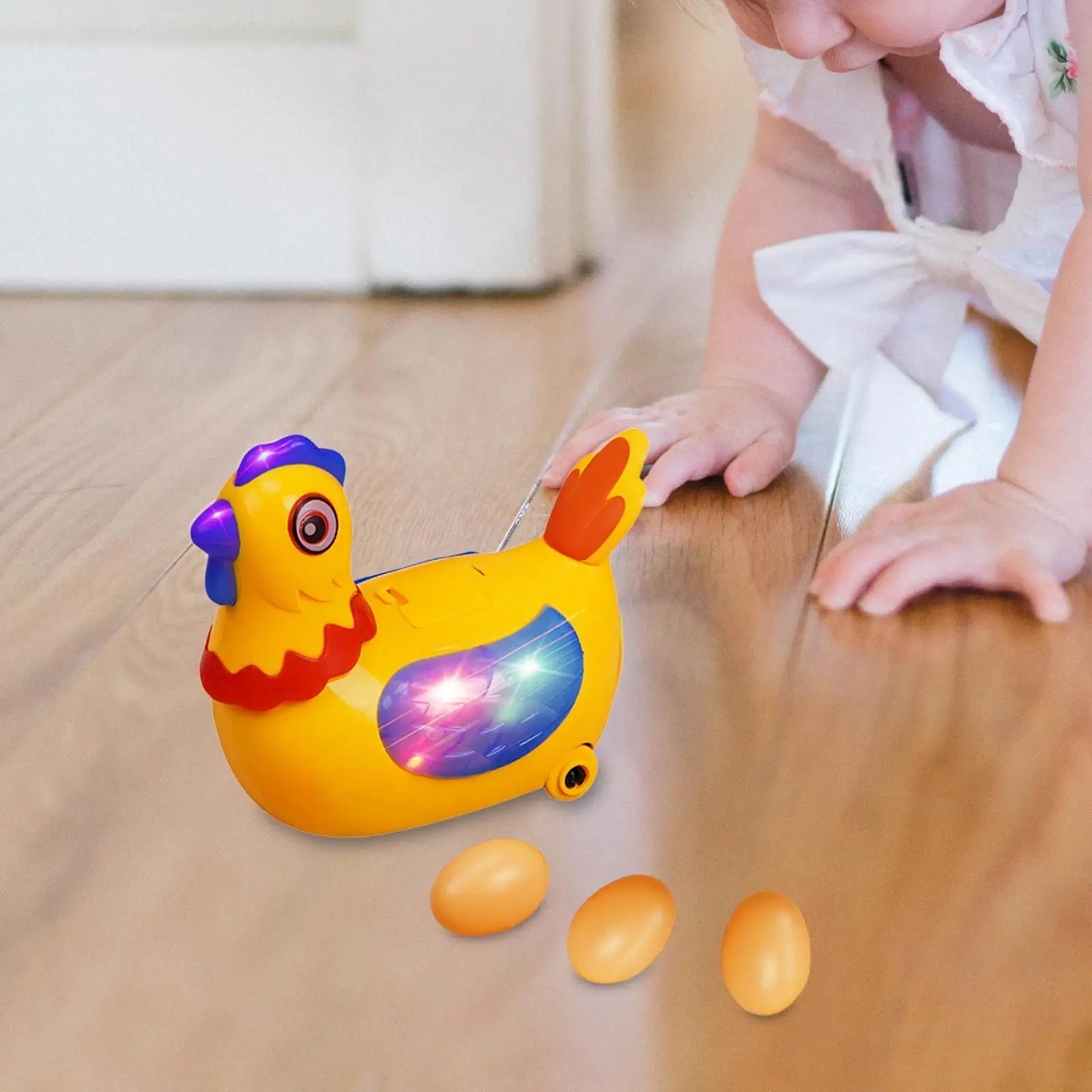 Electric Laying Egg Chicken Toy Electric Chicken Toys for Boy Kids Children