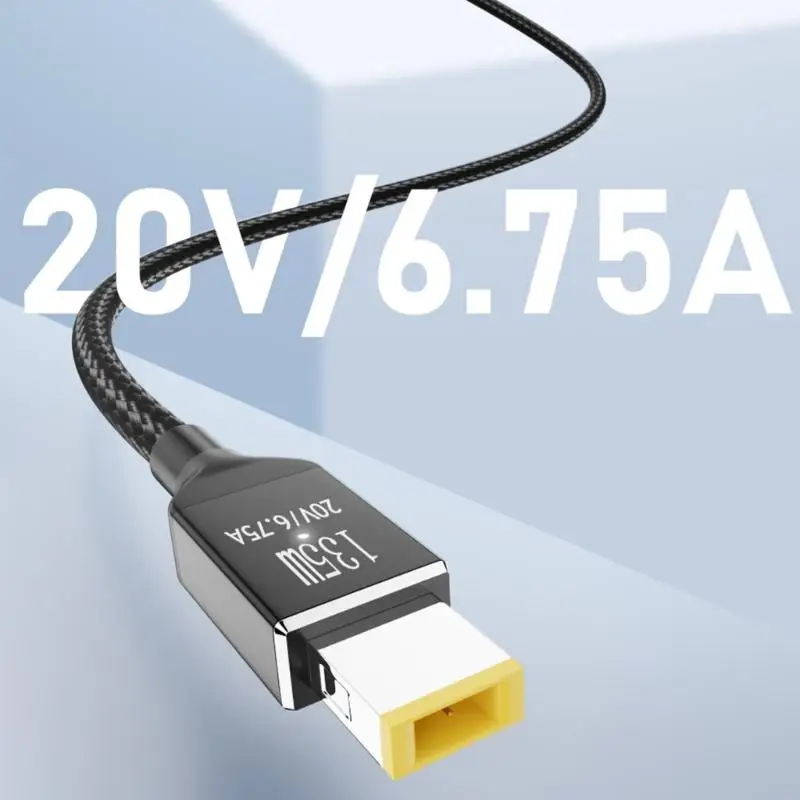 LX0B 135W Typec Female -Square -Konverter für USBC -Kabel