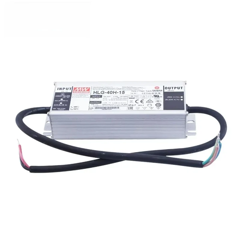 

Mean Well HLG-40H-15 Light Emitting Diode Driver 40W High Quality Light Emitting Diode Driver Dimming Waterproof Light Emitting