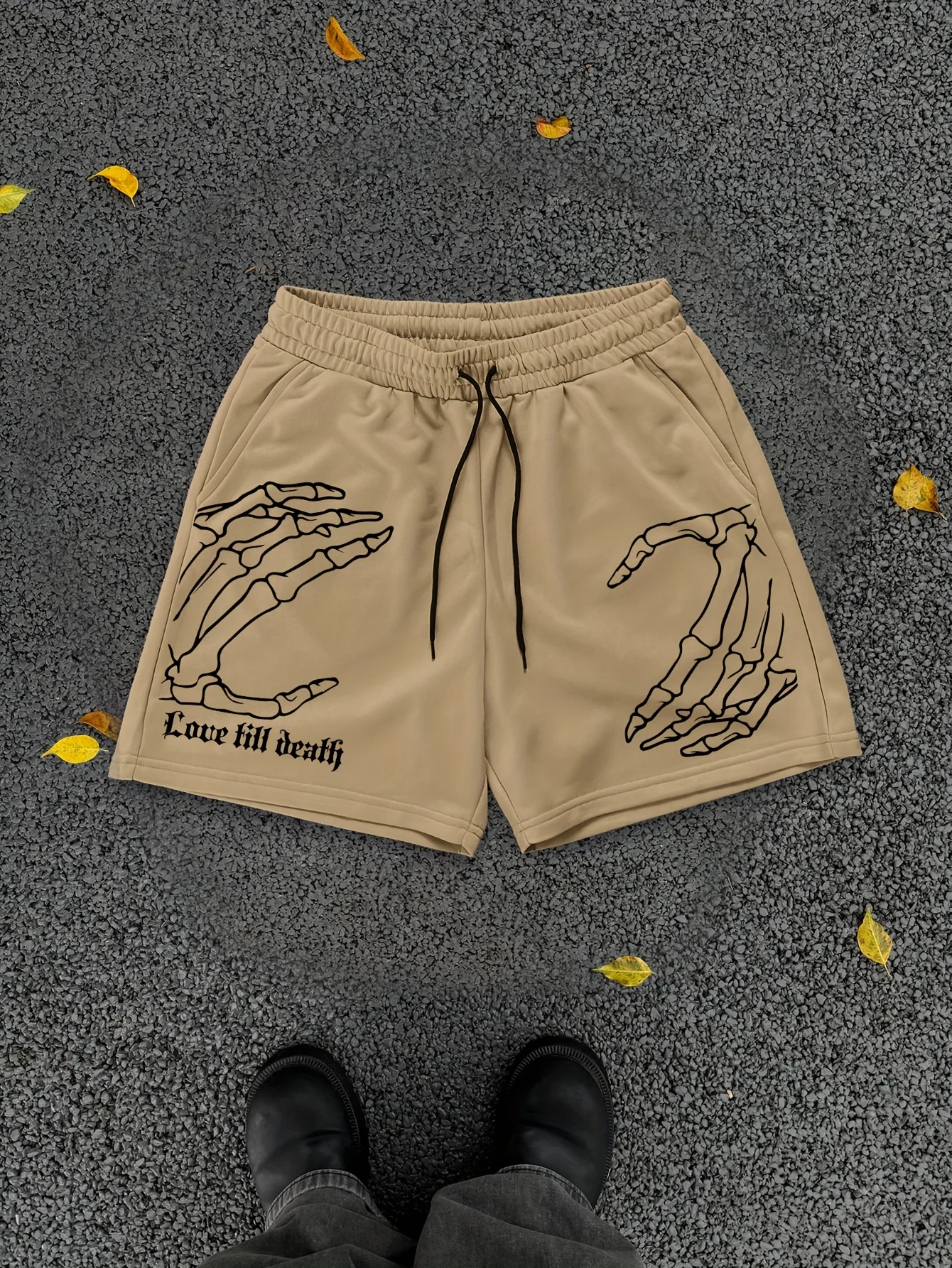 

2025 Summer new men's shorts Breathable lightweight casual roller skating 3D printed hip-hop men's pants